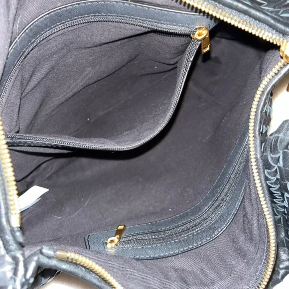 Quince Black Woven Hobo Bag - Picture 5 of 6